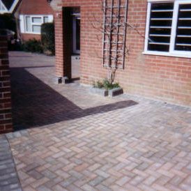 Block paving installation -Brindle