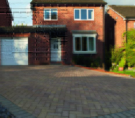block paving driveway installation