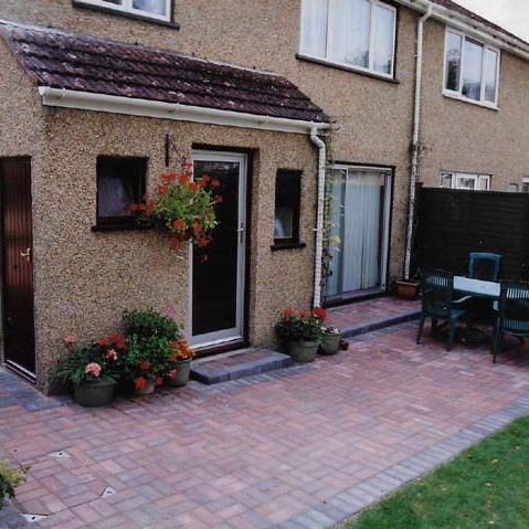 Brindle driveway installed Linden Close Laverstock
