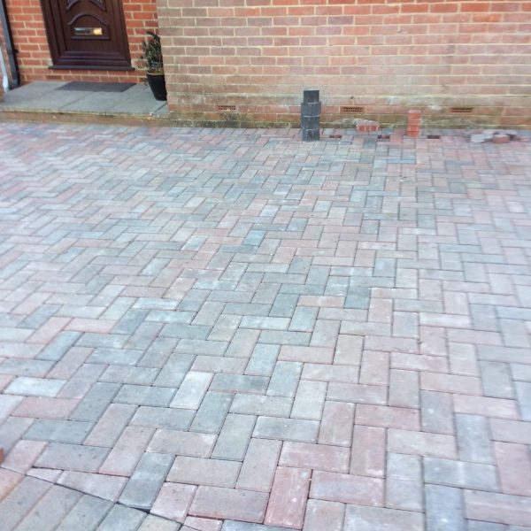 Block paving installation Six Penny Handley